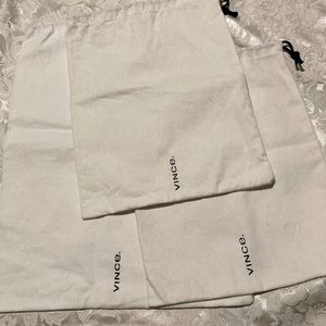 3 VINCE Dust Bags